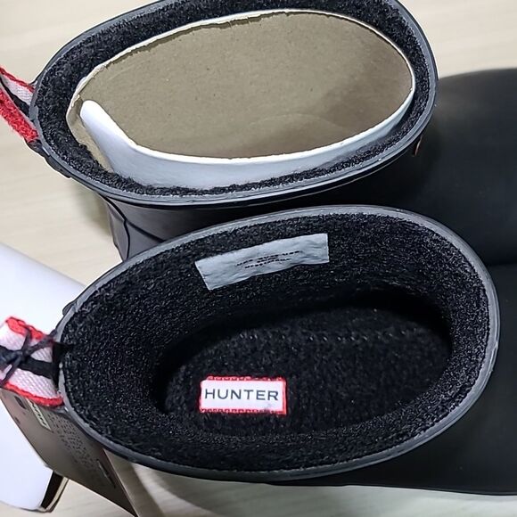 Hunter Play Short Sherpa Insulated Boot Black 9 M NEW main image 6